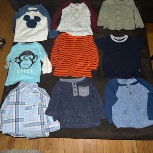Boys shirt bundle 12m